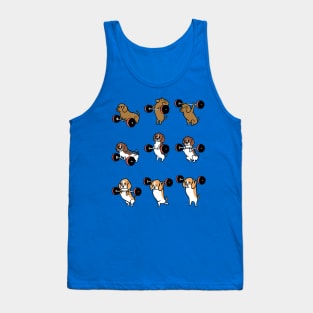 Olympic Lifting Beagles Tank Top